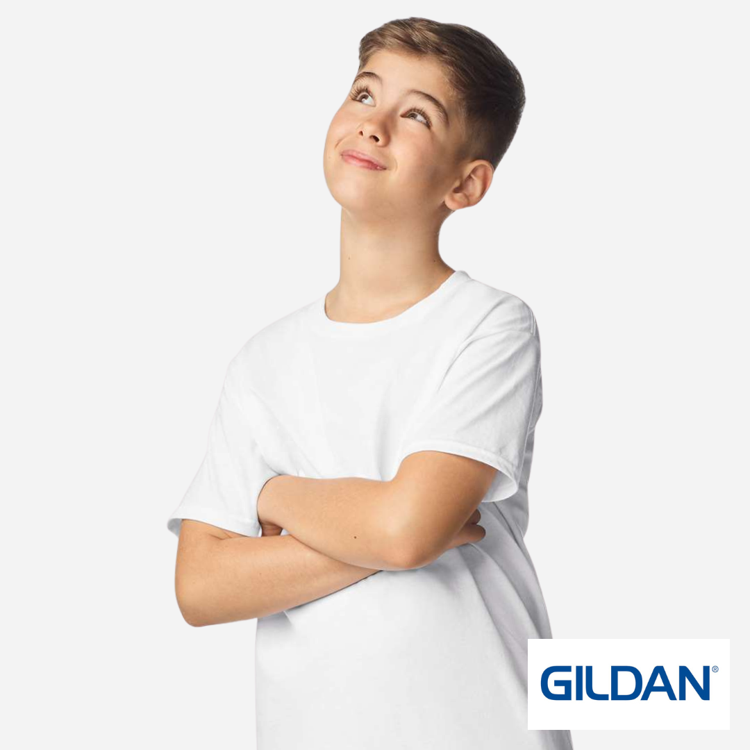 Youth Bulk White T-Shirt for kids